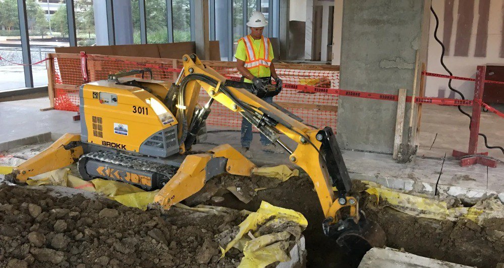 Robotic Demolition service by Marek Sawing & Drilling